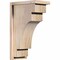 Ekena Millwork Mediterranean Smooth Corbel w/Backplate, Douglas Fir, 7 1/2"W x 12"D x 20"H COR08X12X20MED01SDF - alternate 1